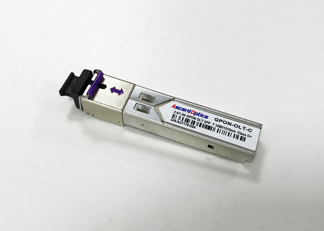 OLT光学GPONのトランシーバーSFPモジュール20km 1490/1310のクラスB+ C+ C++ 2.5g 1.25g